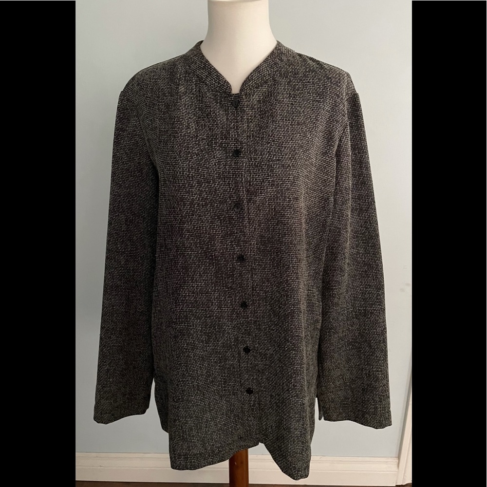 Jones New York Herringbone Blazer Size Medium